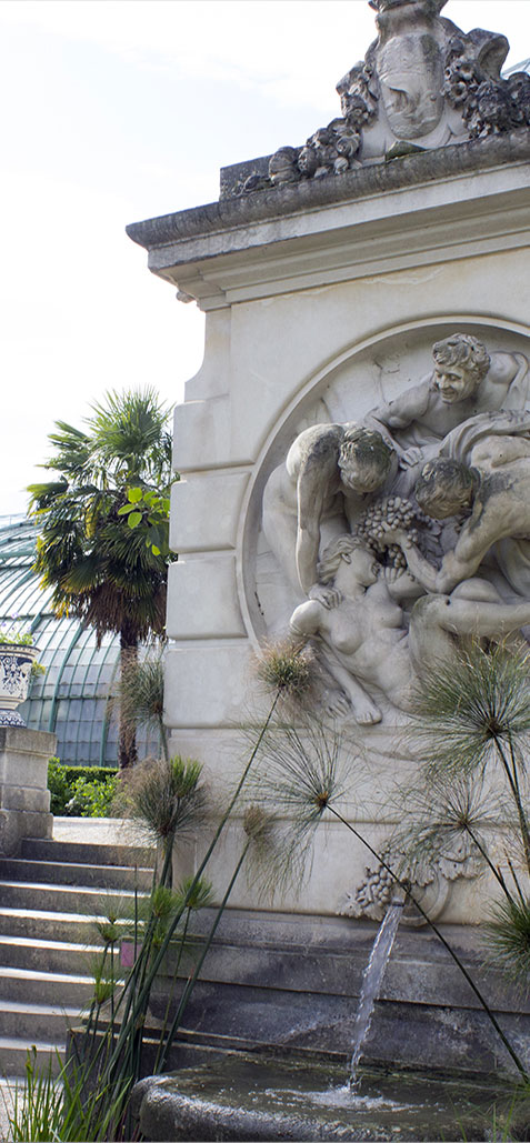 jardin à la française des serres d'd’Auteuil